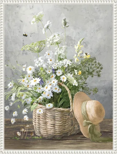 Miniatura 11 de Amanti Art Lienzo enmarcado para pared, 24 x 18 pulgadas, casa de campo de jardinería III por Danhui Nai, lienzo enmarcado para pared, obras de arte