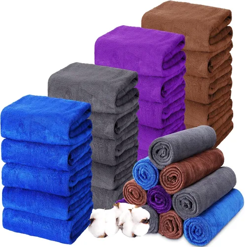 Newwiee Juego de 20 toallas de baño a granel, toallas de baño grandes de secado rápido de 55 x 28 pulgadas para spa, gimnasio, salón, hotel y uso de