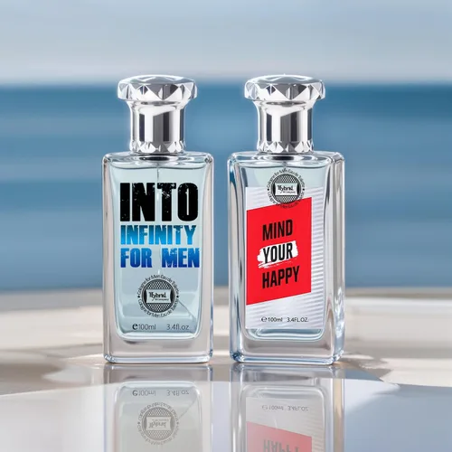 Miniatura 7 de Hybrid & Company Hombres 2 Pcs Mind Your Happy Young Into Infinity Eau De Perfum Vaporisateur Natural Spray