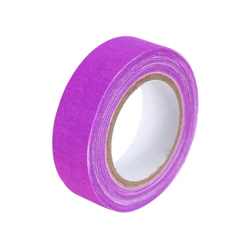 Cinta Gaffer Púrpura Fluorescente Cinta de Púas Gaffer Neón Púrpura Cinta de Púas Fluorescente Reactiva a Luz Negra UV para Escenario, Fiestas,