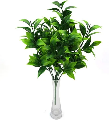 Miniatura 2 de meiyuan Árbol de higuera artificial de hoja de violín, hojas falsas de ficus lyrata, higuera sintética en maceta para interiores y exteriores, casa