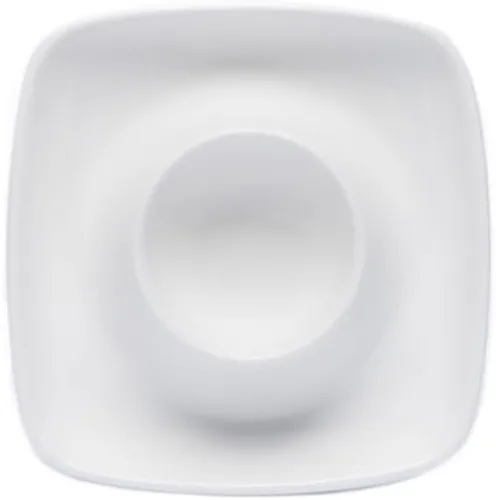Miniatura 3 de Ceramics - Juego de 6 soportes para huevos duros, color blanco