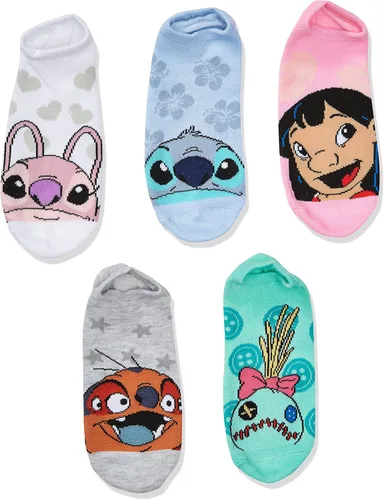 Miniatura 2 de Disney Calcetines invisibles Lilo & Stitch para mujer (5 unidades)