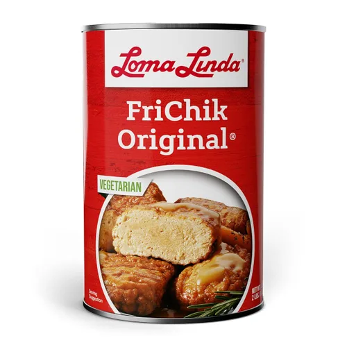 Loma Linda - Sustitutos de carne a base de plantas una lata (37.5 oz) (FriChik)