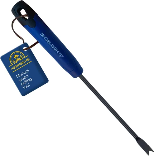 Herramienta de desmalezadora manual para jardín, deshierbe de jardín con mango ergonómico, extractor de diente de león, herramienta de extracción de