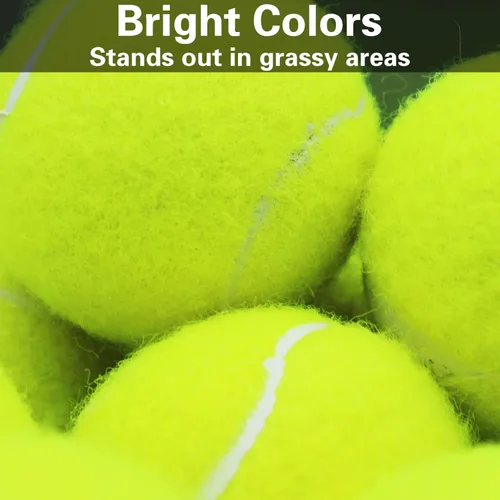 Miniatura 5 de Swingers Pelotas de tenis, pelotas de ejercicio de entrenamiento para mascotas, pelotas de tenis de práctica de alta elasticidad para principiantes