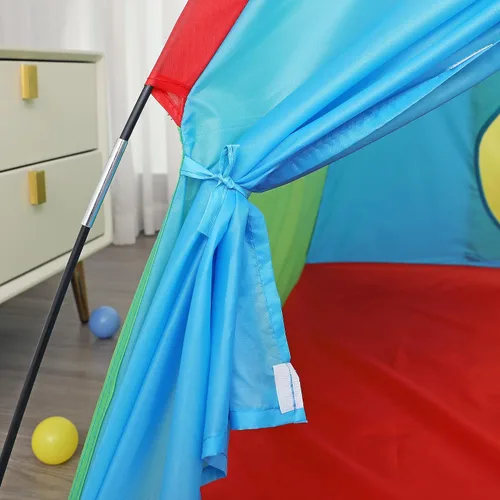 Miniatura 4 de Rainbow Kids Play Tent & Lights, Casa de juegos con cúpula para niños, 48 x 36 pulgadas