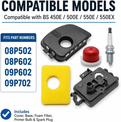 Miniatura 2 de Hoypeyfiy 595660 Cubierta para limpiador de aire 595663 Base para filtro de aire 799579 Filtro de espuma para limpiador de aire de repuesto