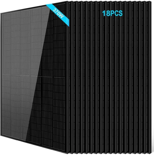 Miniatura 12 de SUNGOLDPOWER 8 piezas de paneles solares monocristalinos de 370 W, celda solar de grado A, impermeable IP68, panel solar de alta eficiencia