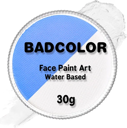 Miniatura 21 de Pintura corporal y facial UV neón naranja (30g/1oz), kit de pintura corporal completa a base de agua, reactiva a la luz negra, fluorescente