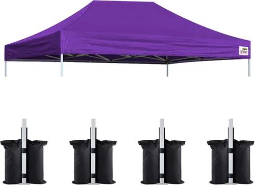 Miniatura 50 de Eurmax USA toldo desplegable de repuesto, cubierta superior para tienda de campaña, armado instantáneo, solo la cubierta superior, 4 bolsas