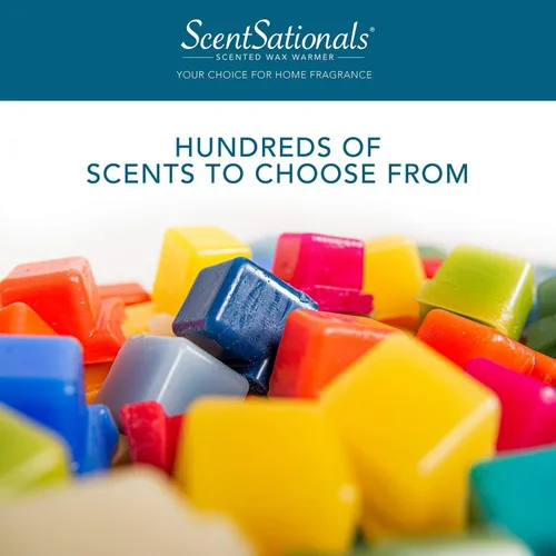 Miniatura 4 de Scentsationals Fragancia de cera perfumada para derretir – Guayaba Peach – Paquete de cubos de cera, tarta calentadora para el hogar, barra de vela