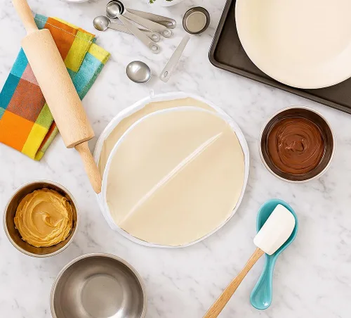 Miniatura 5 de Mrs. Anderson's Baking Easy No-Mess Bolsa para Hacer Masa de Tarta, Sin BPA, Hace Masa de 11 Pulgadas para Tartas de 8 a 9 Pulgadas