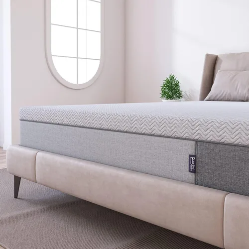 Miniatura 7 de BedStory 3 Inch Twin XL Firm Mattress Topper, Quiet Luxury Memory Foam Pad for Pain Relief, Bamboo Charcoal & Green Tea Infusion, Skin-Friendly