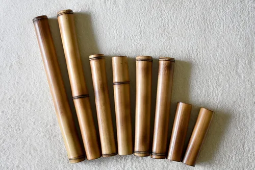Miniatura 6 de Bastones de masaje de bambú, juego de 8 palos relajantes para terapia de madera