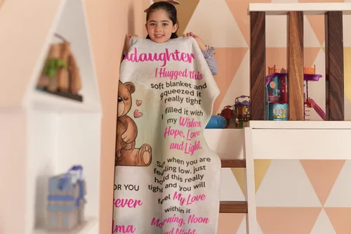 Miniatura 4 de Manta personalizada para hija de papá, mamá a hija, regalos para hija de papá, mamá, regalos de cumpleaños para hija, para hija increíble de papá