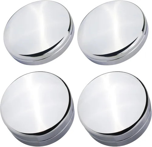 Miniatura 8 de TQPONLY Tapa central cromada de doble rueda delantera Compatible con accesorios Dodge Ram 3500 2003-2017 Ruedas dobles de 1 tonelada de 17