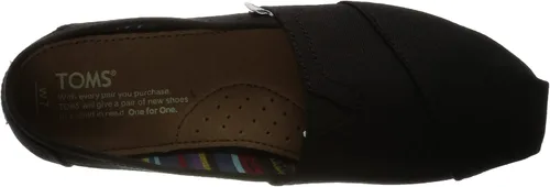Miniatura 5 de TOMS Classic Negro Lona Mujeres