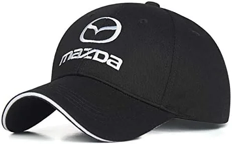 Westion Gorra de béisbol ajustable con logotipo bordado, color negro para hombres y mujeres, gorra de viaje para carreras de coche