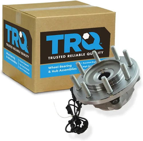 Miniatura 122 de TRQ Cojinete de rueda delantera y conjunto de cubo con sensor ABS compatible con Toyota Sequoia 2008-2022 Tundra 2007-2021