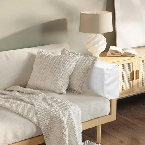 Miniatura 9 de 2 fundas antideslizantes para reposabrazos de sofá, funda elástica para sofá, sillón reclinable, protector de muebles