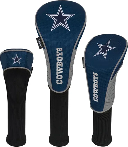 Miniatura 13 de Juego de tres fundas para palos de golf de la NFL