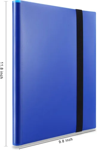 Miniatura 4 de AITIME - Soporte para álbum de tarjetas coleccionables de 360 bolsillos, bolsillos de polipropileno de carga lateral, fundas para tarjetas y cupones