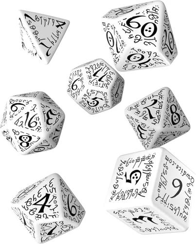 Miniatura 4 de Juego de dados élficos Negro/blanco (7) Juego de mesa
