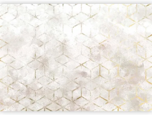 Miniatura 11 de artgeist Mural de pared geométrico de 135 x 101 pulgadas, papel tapiz autoadhesivo para despegar y pegar, calcomanía grande extraíble, decoración