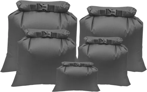 Miniatura 8 de TRENDBOX Kit de bolsa seca impermeable con parte superior enrollable, bolsa de compresión de almacenamiento, organizador de embalaje Poch