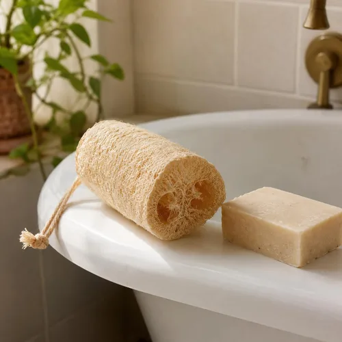 Miniatura 5 de TKE Farms & Gardens - Semillas de calabaza Luffa para plantar, más de 30 semillas de lufa no transgénicas, cultivar esponjas naturales o cosechar
