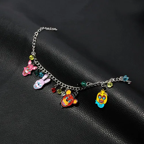 Miniatura 7 de FNAF - Insignia de guardia de seguridad Pin de guardia nocturno de Freddy Fazbear Regalos de disfraz de la FNAF para niños, hombres, mujeres