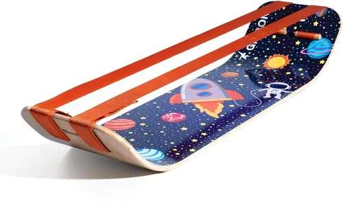 Miniatura 14 de GIBBON SlackBoard - GiBoard Balance Board - Gift for Kids & Adults - 1 & 2 Line Options - Slackline Balance Trainer for Core Workouts, Standing Desk