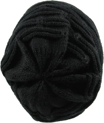 Miniatura 4 de RW Rasta Stretch Long Beanie Sombreros Negro