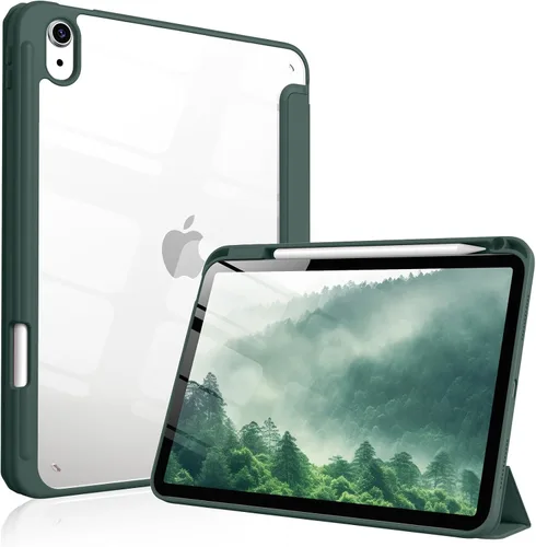 Miniatura 14 de Funda para iPad Air de 11 pulgadas M4/M3/M2 2026/2025/2024, iPad Air de 5ª/4ª generación de 10.9 pulgadas 2022/2020 con soporte para lápices, Azul