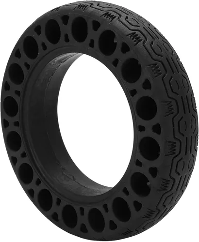 Miniatura 7 de Yosoo Health Gear Neumáticos eléctricos de scooter de neumáticos sólidos, 6.5 pulgadas de diámetro interior de goma gruesa, neumático de panal a