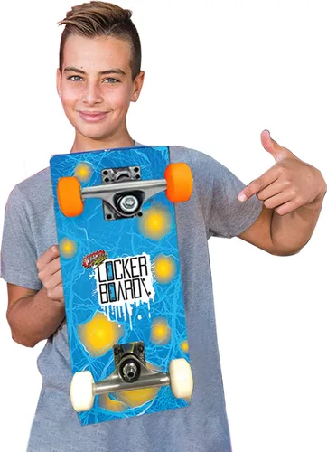 Miniatura 2 de Locker Board Grind Skateboard cabe en mochila y casillero. Tabla pequeña 4 adultos y niños 4 escuela: tabla Cruiser y patineta para niños - Como se