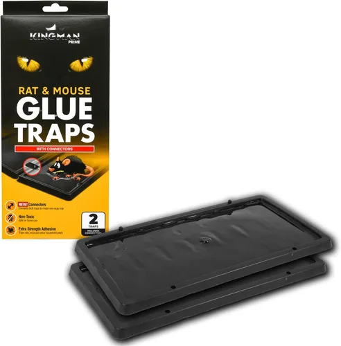 Miniatura 2 de Trampas de pegamento para ratas y ratones (tamaño grande)