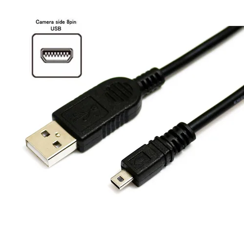 Miniatura 7 de cablecc 3pccs Mini 8P a USB-C Micro Mini USB Adaptador de Datos de Alimentación Hembra para Cámara