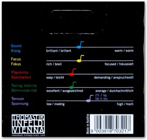 Miniatura 2 de Thomastik-Infeld Peter Infeld - Juego de viola, escala 4/4, n.º PI200