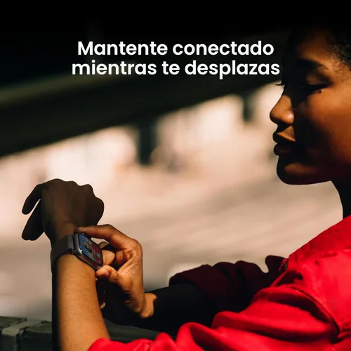 Miniatura 5 de Apple Reloj inteligente de la serie 11 [GPS de 1.654 in] con caja de aluminio plateado con correa deportiva de niebla morada - S/M. Puntuación