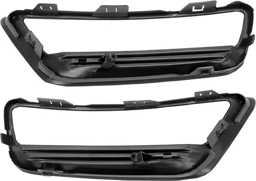 Miniatura 7 de HECASA Bisel de Moldura de Luz Antiniebla Negro Lado del Conductor y Pasajero Compatible con Honda Accord Sedan 2013-2015 Repuesto para HO1038111