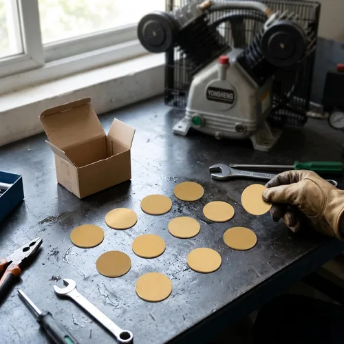 Miniatura 5 de TOPINCN Disco de ruptura a prueba de explosiones 10pcs para bomba de compresor de aire YONGHENG