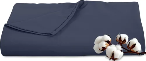 Miniatura 30 de Royale Linens Sábana encimera de 300 hilos de 100 % algodón peinado de fibras largas, súper suave, sábanas encimera, la sábana encimera