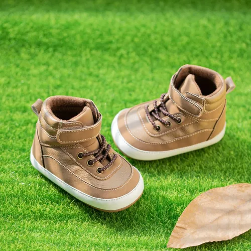 Miniatura 5 de KaKaKiKi - Tenis de lona para bebé, infante, niños, tenis con suela de goma antideslizante, tenis de caramelo caminantes, primerizos, precaminando