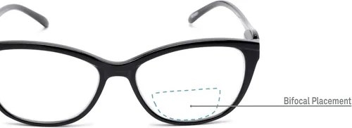 Miniatura 6 de Readers. com Gafas de lectura: el estilo de ojo de gato bifocales Ambrosia para mujer