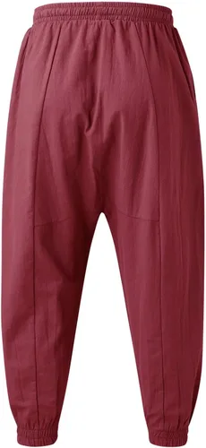 Miniatura 26 de Pantalones deportivos para hombre, pantalones de otoño e invierno y sólidos para hombres y hombres, cómodos con múltiples bolsillos