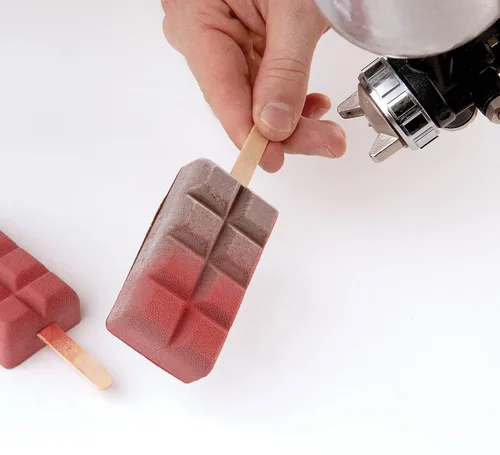 Miniatura 4 de Silikomart Molde de silicona para barra de helado, juego de 2, Chocostick