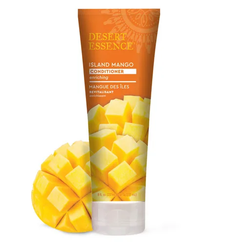 Miniatura 6 de Desert Essence Island Mango Champú y acondicionador – 8 onzas líquidas – Enriquecedor – Manteca de karité – Aceite de jojoba – Suave y sedoso