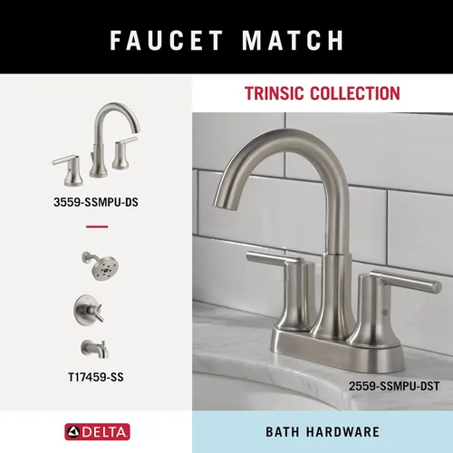 Miniatura 5 de Delta Faucet 75935-SS Trinsic – Gancho para bata, acero inoxidable Acero inoxidable brillante